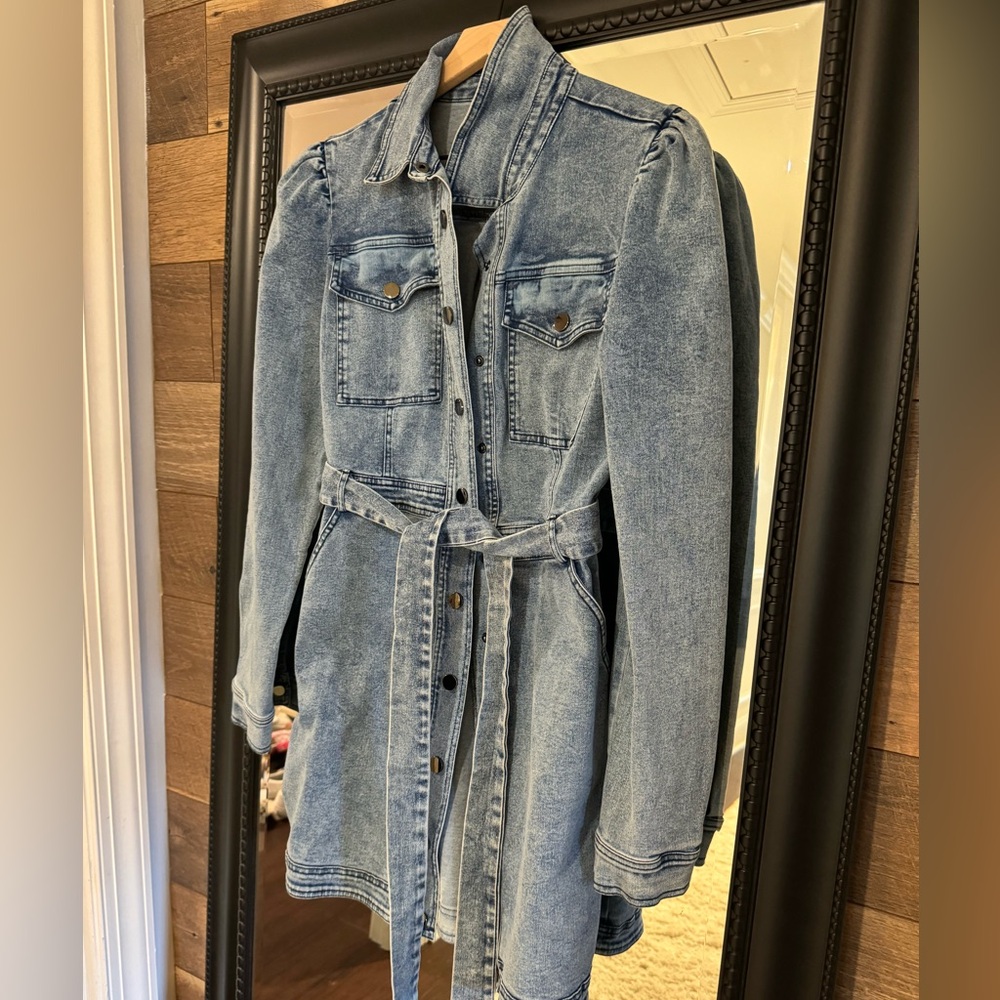 Denim dress